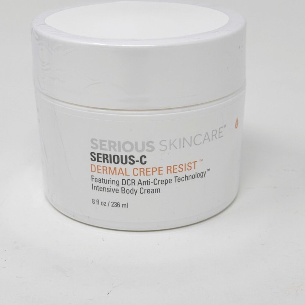 Serious Skincare Serious-C Dermal Crepe Resist Intensive Body Cream 8 oz SEALED